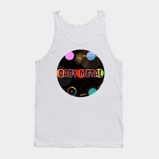 Vinyl LP Music record baby metal Tank Top